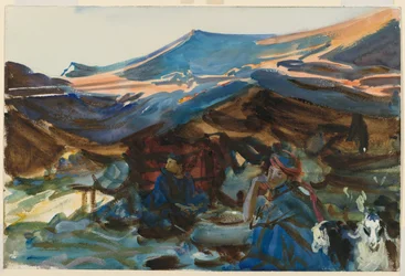 Beduinenfrauen, 1905-1906